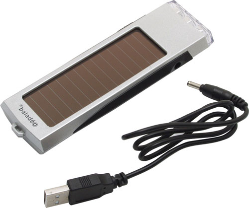 Фонарь солнечный/USB Baladeo «Connect» PLR421