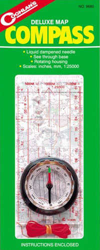 Компас планшетный Coghlan\'s Deluxe Map Compass 9685