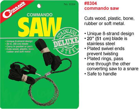 Пила карманная Coghlan\'s Commando Saw 8304