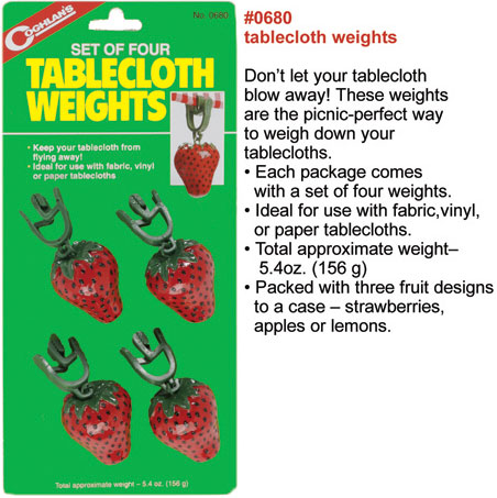 Утяжелитель для скатерти Coghlan\'s Tablecloth Weights 0680