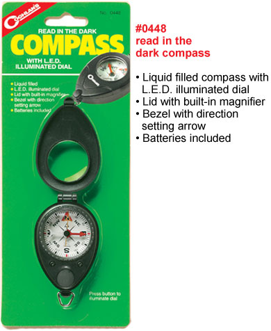������ � ���������� Coghlan\'s Read in the Dark Compass 0448