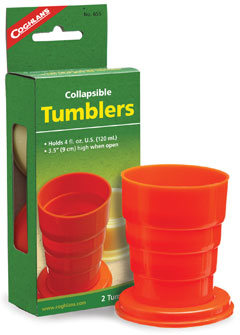 Набор складных пластиковых стаканчиков (2 х 142мл) Coghlan\'s Tumblers 655