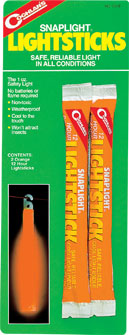 Лайтстики Coghlan\'s Lightsticks оранжевые, 2 шт. 9836