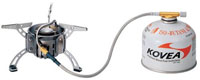 Мультитопливная горелка Kovea KB-0603 Booster+1 Stove +баллон