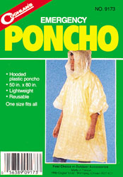 Накидка дождевая Coghlan's Emergency Poncho 9173