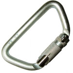 Карабин стальной трапеция усиленный KeyLock автомат байонетная муфта Krok 05102
